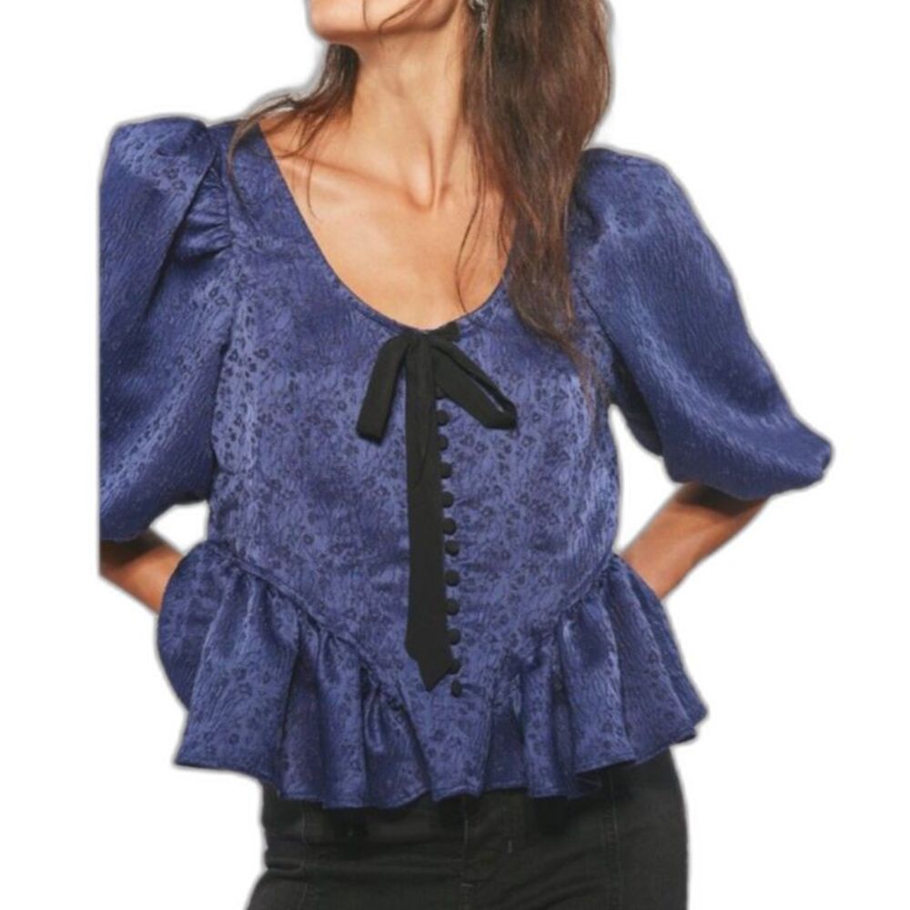 Free People Pamela Bow Top